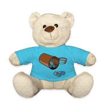 doc2 - Teddy Bear - atoll blue - Front