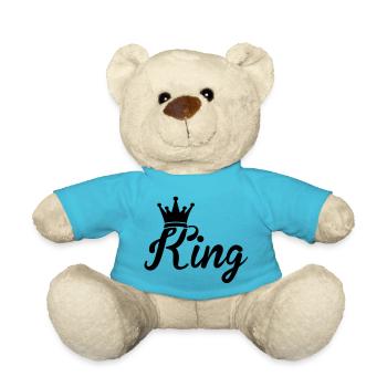 king - Teddy - Atollblau - Vorne