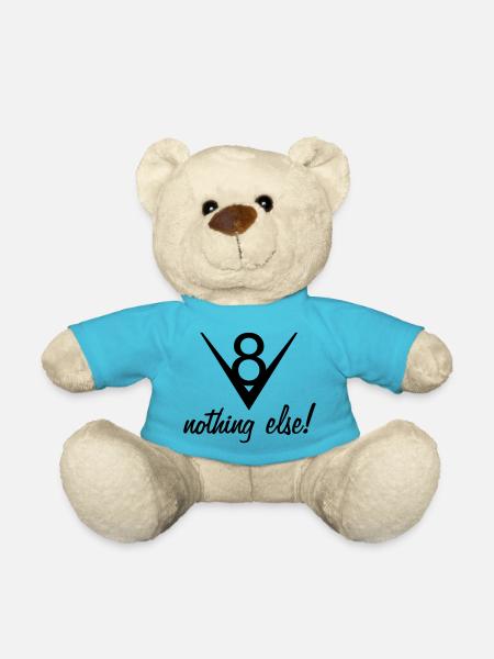V8 – nothing else! - Teddy Bear - atoll blue