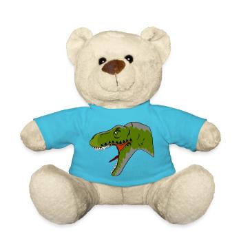 T-Rex - Teddy - Atollblau - Vorne