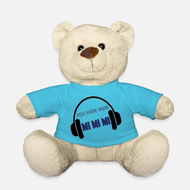 Ich höre nur MIMIMI - Teddy - Atollblau