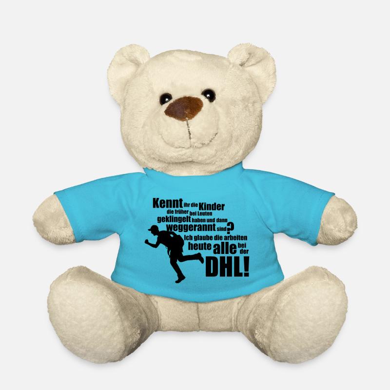 DHL Funshirt - Teddy - Atollblau