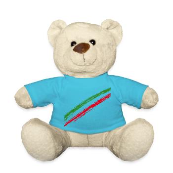 Italie rayures - Nounours - bleu outremer - Devant