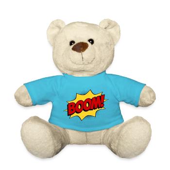 Boom - Teddy Bear - atoll blue - Front