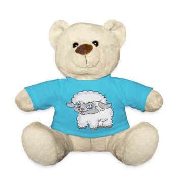 Mouton, Mouton mignon - Nounours - bleu outremer - Devant