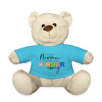 Nerven übrig? - Teddy - Atollblau - Vorne