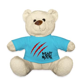 Scars Beast - Teddy Bear - atoll blue - Front