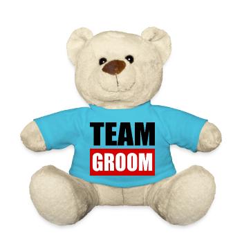 Team groom - Nounours - bleu outremer - Devant