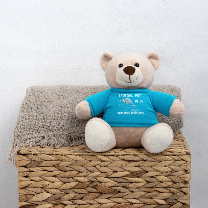 Fisch Spruch lustig Sächsich Teddy
