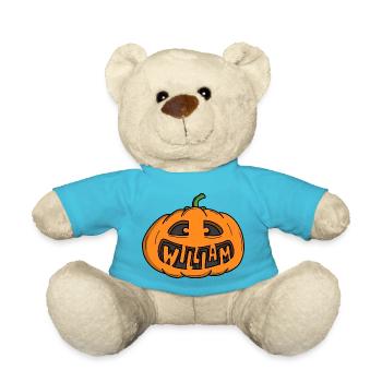 William Halloween Kürbis - Teddy - Atollblau - Vorne