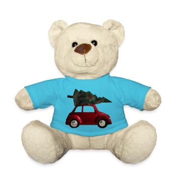 weihnachtsbaum auto - Teddy - Atollblau - Vorne