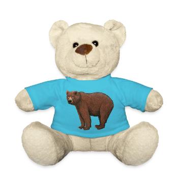 Braunbär - Teddy - Atollblau - Vorne