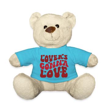 Lovers Gonna Love - Teddy - Atollblau - Vorne