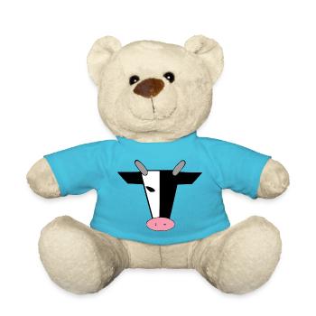 Kuhkopf - Teddy - Atollblau - Vorne