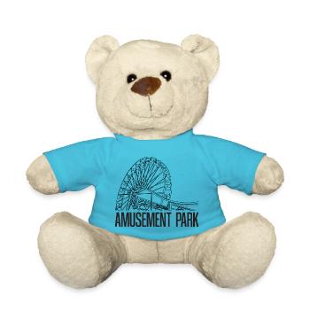 AMUSEMENT PARK - Teddy Bear - atoll blue - Front