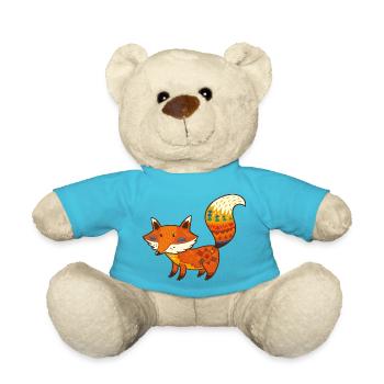 Wildtiere - Teddy - Atollblau - Vorne