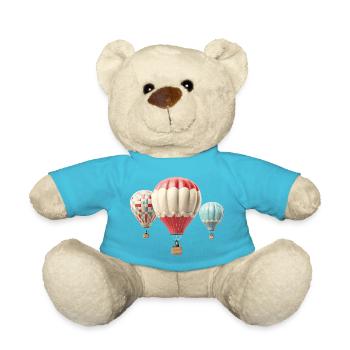 Heißluftballons - Teddy - Atollblau - Vorne