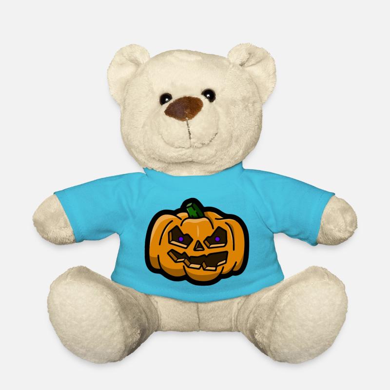 Halloween Pumpkin - Teddy - Atollblau