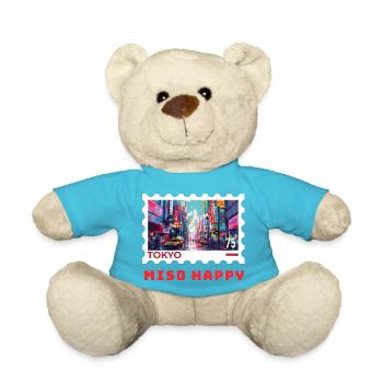Tokio - Teddy - Atollblau - Vorne