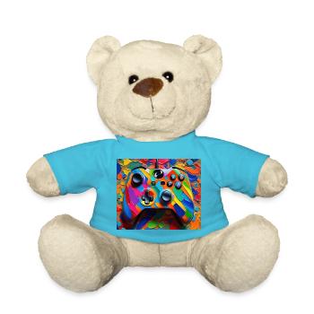 Colourbomb Controller - Teddy - Atollblau - Vorne