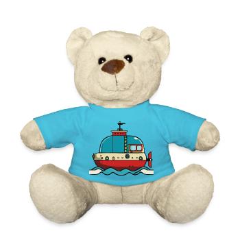 Sous-marin - Nounours - bleu outremer - Devant