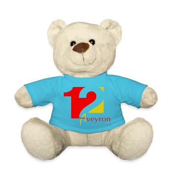 Aveyron - Teddy Bear - atoll blue - Front
