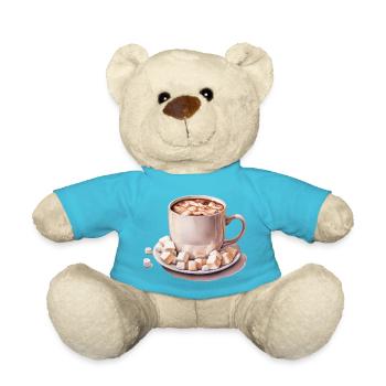 Heiße Schokolade - Teddy - Atollblau - Vorne