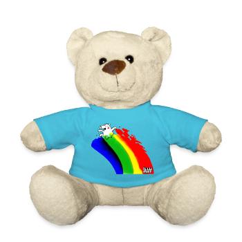 Réfléchissez moins, profitez plus - Nounours - bleu outremer - Devant