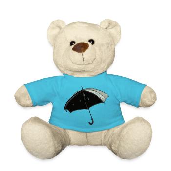 Regenschirm - Teddy - Atollblau - Vorne