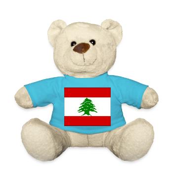Libanon - Teddy - Atollblau - Vorne