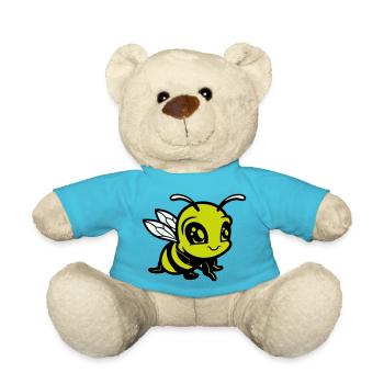biene hummel comic - Teddy - Atollblau - Vorne