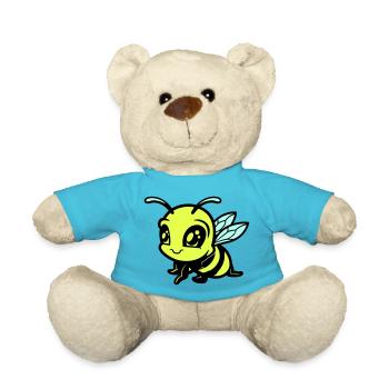biene hummel comic - Teddy - Atollblau - Vorne