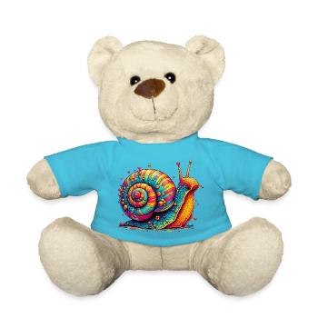 Escargot - Nounours - bleu outremer - Devant