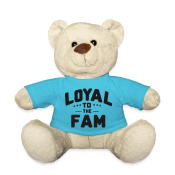 Loyal to the Fam - Teddy Bear - atoll blue - Front