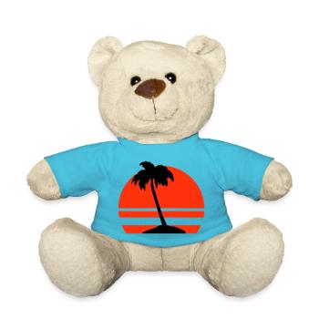 Île Palm - Nounours - bleu outremer - Devant