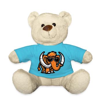 Mammut Bande Dessinée Cool - Nounours - bleu outremer - Devant