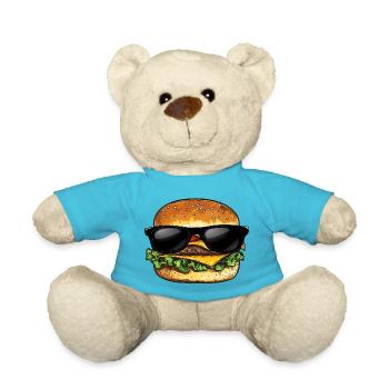 Hamburger Lunettes de soleil Burger - Nounours - bleu outremer - Devant