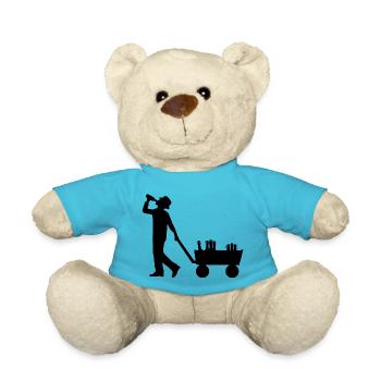 Father’s Day - Teddy Bear - atoll blue - Front