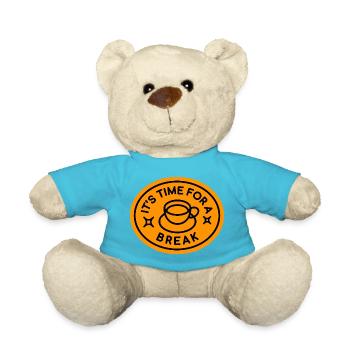 Tasse de citation relaxante - Nounours - bleu outremer - Devant
