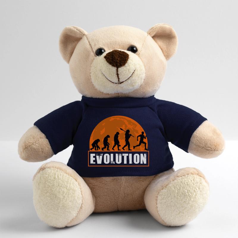Running Man Evolution Funny Runner Tee Marathon Nounours