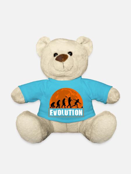 Entwicklung der Bowling Woman Funny Bowler League Gif - Teddy - Atollblau