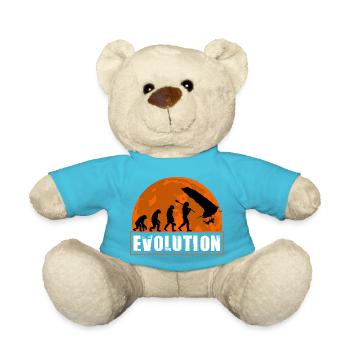 Entwicklung des Hanggliderpilot-Sunset-Designs - Teddy - Atollblau - Vorne