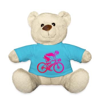Geschenkidee für einen Roadbike mit Roadbike - Teddy - Atollblau - Vorne