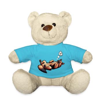 German Shepherd Shepherd Dogs Shepherd Dogs - Teddy Bear - atoll blue - Front