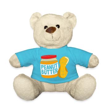Peanut butter - Teddy Bear - atoll blue - Front