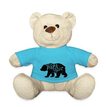 Daddy Bear - Teddy Bear - atoll blue - Front