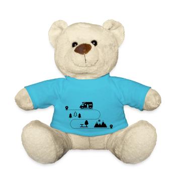 Wohnmobil - Teddy - Atollblau - Vorne