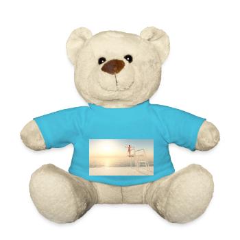 Plongeur haut sur un plongeoir - Nounours - bleu outremer - Devant