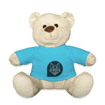 Fox, Fox - Teddy Bear - atoll blue - Front