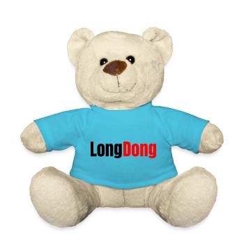 nyse gme fed printing money game stop cool awesome - Teddy Bear - atoll blue - Front